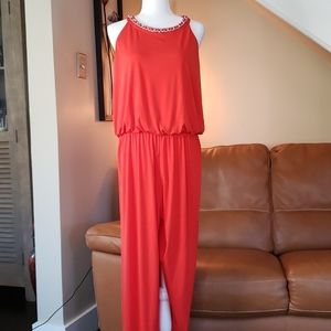 Beautiful orange romper